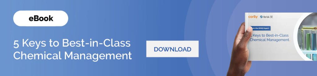 Chemical Data Reporting and Chemical Management Best Practices 