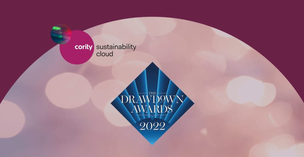 Investor ESG award 2022 blog pink cority