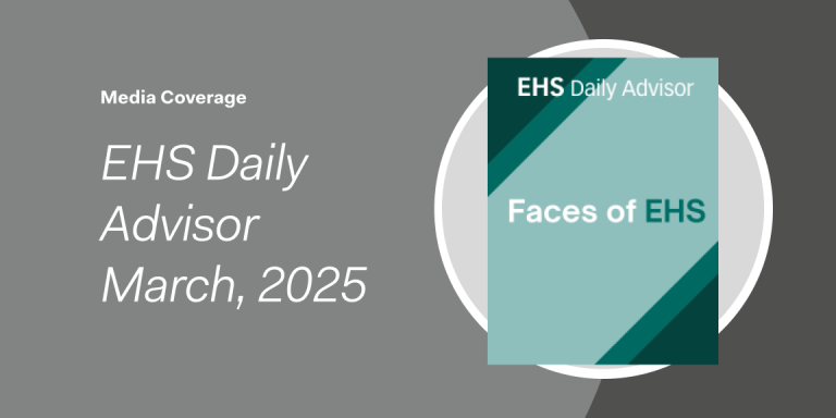 EHS daily advisor, sphera, ehs, safety professionals, cority, saas, ehsg, esg
